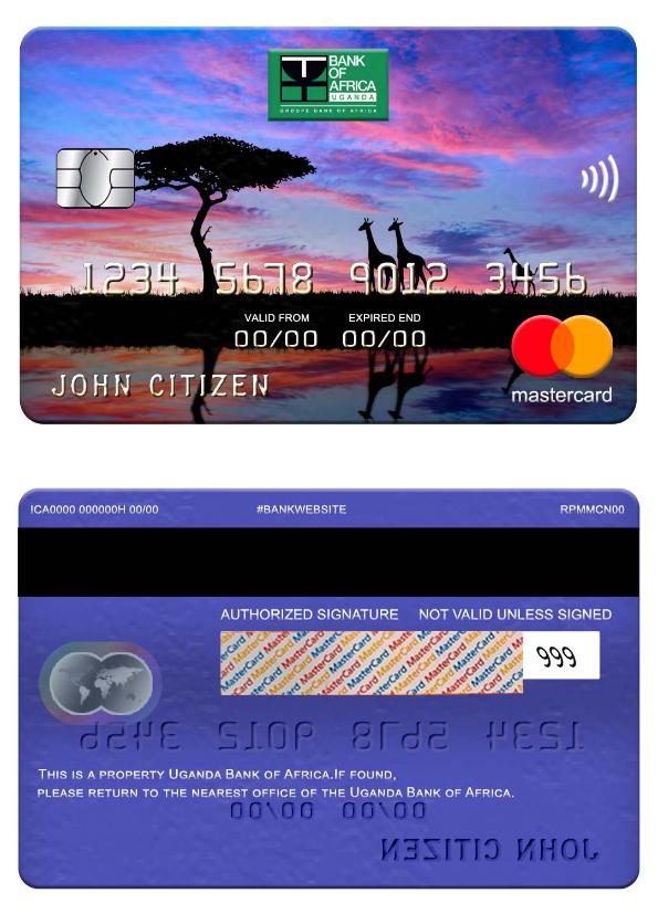 Uganda Bank of Africa mastercard